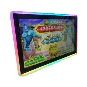Nieuwe 21,5/23,6/<span class=keywords><strong>32</strong></span>/43 <span class=keywords><strong>inch</strong></span> 10-punts capacitief touchscreen platte/gebogen gamingmonitor met RGB-verlichting, USB- en DVI-interfaces - Product Image 1