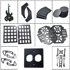 도매 공장 맞춤형 탄소 섬유 에폭시 수지 시트 3K 직조 CNC 가공 전자 기계 쉘 보드 사용자 정의 - Product Image 6