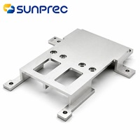 Boîtier de module de communication par satellite personnalisé, composants usinés CNC 5 axes