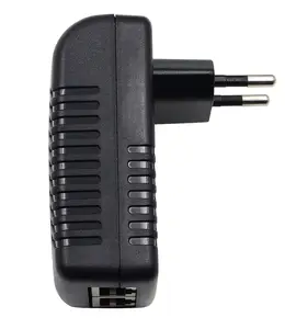 New 48V 0.5A PoE Injector EU tường cắm Ethernet Adapter cho IP Camera Power over Ethernet Injector PoE chuyển đổi