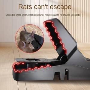 กับดักหนูแบบล็อคได้ ใช้ซ้ำได้ ทำจากพลาสติก สำหรับใช้กลางแจ้ง พร้อมสถานีวางเหยื่อ สำหรับสวน รุ่น RM057 - Product Image 5