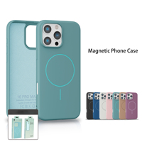 Pour iPhone 11 12 13 14 15 16 Pro Max ultra Plus Coque de téléphone en silicone Housse antichoc magnétique en TPU Silicone pour iPhone