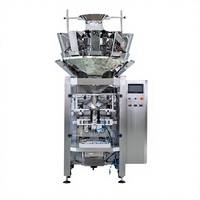 Machine d'emballage motorisée tout-en-un automatique haute précision pour film étirable, remplissage économe en énergie pour petites confiseries alimentaires