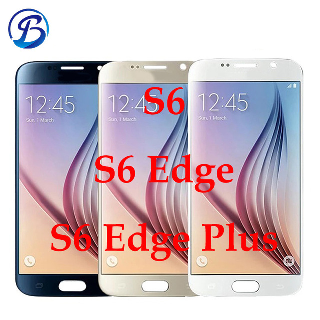 AMOLED Display Original for samsung Galaxy S6.S6 Edge.S6 Edge Plus Screen Smartphone Factory With Burns Mobile Phone Discount
