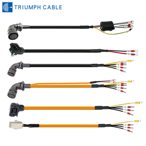 Servo Encoder Cáp tùy chỉnh công nghiệp lắp ráp Cáp nhà sản xuất cáp điều khiển động cơ điện Cabel dây nịt dây điện cho <span class=keywords><strong>Omron</strong></span> - Product Image 5