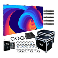 Pantalla LED Móvil para Exteriores, Fondo de Escenario P3.91, Pantalla de Alquiler para Exteriores, Paneles LED de Video Digital, IP65, 8K, 3 Años de Garantía