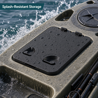 Couverture d'escotage rectangulaire étanche OEM avec boîte de rangement, escotage d'inspection marin pour kayak de pêche