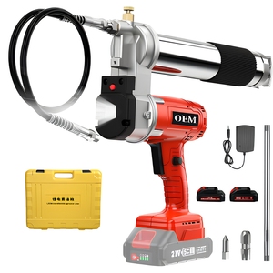 Pistolet à graisse électrique sans fil 21V haute pression alimenté par batterie au lithium 600cc <span class=keywords><strong>pour</strong></span> moto, VTT, UTV, tronçonneuse, tondeuse à gazon - Product Image 2