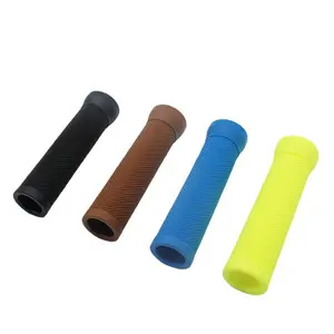 Maxford luva de borracha para guidão de bicicleta, luva de pvc colorida com 125mm 130mm para guidão de ciclismo, peças de acessórios