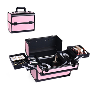 Nuevo estuche cosmético <span class=keywords><strong>profesional</strong></span> portátil, maletas, estuche <span class=keywords><strong>de</strong></span> maquillaje <span class=keywords><strong>de</strong></span> gran capacidad, estuche <span class=keywords><strong>de</strong></span> cosmetología para manicura - Product Image 2