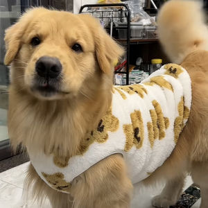 Ropa para Perros Border <span class=keywords><strong>Collie</strong></span>, Otoño Invierno, Forro Polar Cálido, Anti-caídas, para Husky, Golden Retriever, Labrador, Perros Grandes, Poliéster - Product Image 1