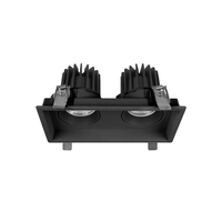 Projecteurs LED réglables Encastrés Downlight 10W 15W 25W Spot LED réglable à double tête