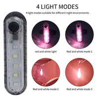 Luz Led para bicicleta recargable por Usb, accesorios para bicicleta, linterna