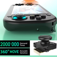 Precio de Fábrica, Consola de Juegos Portátil R43S con Pantalla IPS de 5.0 Pulgadas, 2000 mAh, Compatible con Controles Externos para Batallas de Dos Jugadores, 64 GB