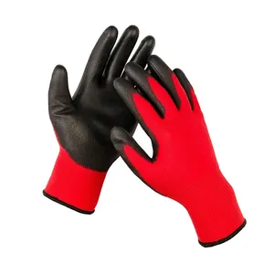 SunnyHope удобные эластичные прочные электронные рабочие антистатические перчатки с полиуретановым покрытием