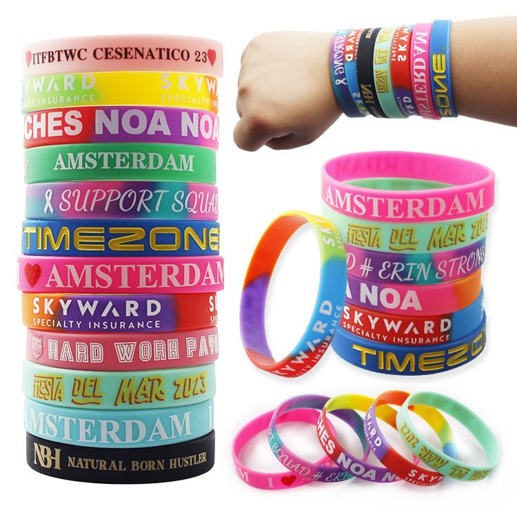 Silicone wristband