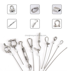 Cuerda de <span class=keywords><strong>acero</strong></span> de 600 pies y 1/8 ", 7x7 hebras, <span class=keywords><strong>Cable</strong></span> de alambre de <span class=keywords><strong>acero</strong></span>, <span class=keywords><strong>Cable</strong></span> de avión de 1/8 pulgadas con cortador, <span class=keywords><strong>Cable</strong></span> de alambre de <span class=keywords><strong>acero</strong></span> inoxidable 7*7 T316 - Product Image 4