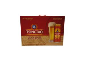 Boîte d'emballage personnalisée en carton ondulé pour boissons avec pelliculage mat, vernis sélectif UV et gaufrage pour jus et bière - Product Image 3