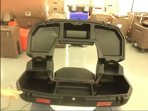 Caja <span class=keywords><strong>de</strong></span> almacenamiento <span class=keywords><strong>ATV</strong></span> con asiento <span class=keywords><strong>de</strong></span> respaldo Caja <span class=keywords><strong>de</strong></span> almacenamiento <span class=keywords><strong>de</strong></span> engranajes con asiento <span class=keywords><strong>de</strong></span> pasajero trasero - Product Image 3