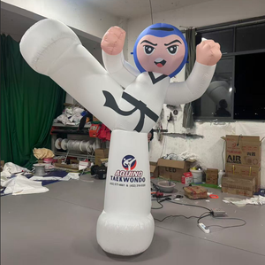 Taekwondo gonflable pour la publicité, Kickboxing gonflable garçon et fille Karaté pour les magasins de sport Publicité Poupée gonflable - Product Image 2