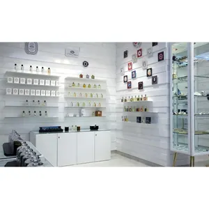 LUX Customized Fashion Perfume Store Interior Design, Perfume Shop Decoration For Retail Store