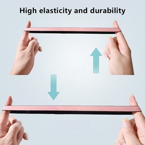 Bandeau de sport en tissu élastique nylon spandex personnalisé, promotionnel, pour la gym, le football, le tennis, pour femmes et hommes, vente en gros usine - Product Image 6