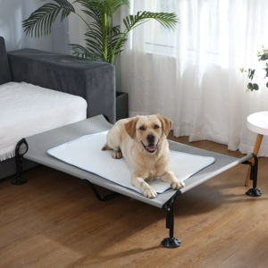 Großhandel Atmungsaktive Kühlung Hunde bett Weiche Haustier kissen Faltbare Wärme entlastung Haustier Kalte Matten - Product Image 1