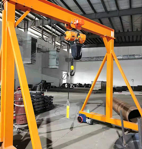 Mini trong nhà <span class=keywords><strong>2</strong></span> tấn 3ton 8ton di động di động giàn cần cẩu hội thảo với Chain hoist Electric - Product Image 3