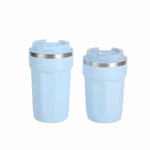 304 Stainless Steel <b>Coffee</b> Mug Portable Car Thermos Business Office Gift Dual-Drink Mug - Product Image 2