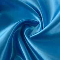 Tissu en taffetas doux 100 % polyester jacquard Duchesse 80 GSM pour robes de mariée, pyjamas et jupes – Vente en gros