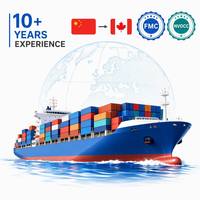 Agente de Transporte de Carga Rápida a Canadá, Servicio Puerta a Puerta Personalizado, Despacho de Aduanas, Importación y Exportación, Envío LCL + Express, DDP