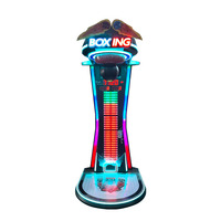 Jeu d'arcade à pièces musique boxe mesure vitesse et force rue Boxer boxe poinçon Machine