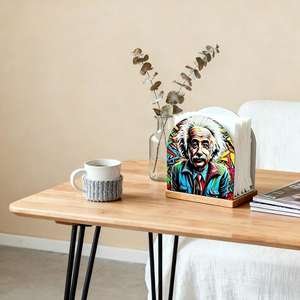 Porte-serviettes en métal vintage au design moderne pour la cuisine, les cafés, les tables de pique-nique, rangement de papier, décoration, porte-serviettes en étain - Product Image 5