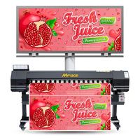Impresora de Inyección de Tinta de Formato Grande Mimage de 1.6 m (5 pies) con Tinta Eco Solvente para Impresión en Lona, Pancartas y Adhesivos para Automóviles