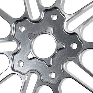 <span class=keywords><strong>ล้อ</strong></span>หน้ารถมอเตอร์ไซค์เวสป้าแบบดัดแปลงพร้อมขอบล้อฟอร์จ CNC - Product Image 6