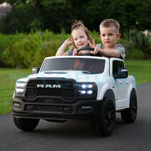 Voiture de police sous licence 2025 RAM 2500 REBEL 2 sièges pour enfants âgés de 3 à 8 ans pour conduire des voitures électriques 24V pour enfants camionnette - Product Image 2