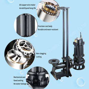 Dehuike WQ ปั๊ม<span class=keywords><strong>น้ำ</strong></span>เสี<span class=keywords><strong>ย</strong></span>สำหรับงานหนัก, ปั๊ม<span class=keywords><strong>น้ำ</strong></span>สกปรกแบบไม่อุดตันปั๊มน้ำ - Product Image 3