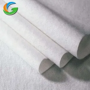 100% Polyester stitchbond vải không dệt stitchbond vải không dệt cho giày khâu ngoại quan Polyest vải không dệt