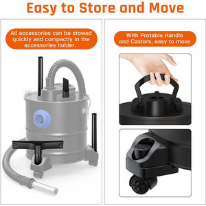 Meilleure vente Certification Machine de nettoyage à sec à main Four de cheminée <span class=keywords><strong>Aspirateur</strong></span> de cendres - Product Image 3