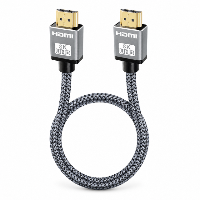 4K 8K Ultra HD 48Gbps High-Speed for Male-Male Cable PVC Jacket for Projector Computer 1M-5M Length Dynamic HDR Audio/Video