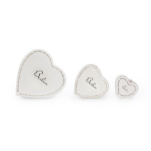 Customized Necklace Stud <b>Earring</b> <b>Gift</b> Box White Paper Valentine's Day <b>Gift</b> Heart Shaped Jewelry Packaging <b>Boxes</b> - Product Image 3