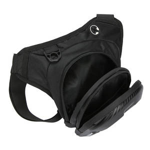 Bolsa de Cintura Masculina Rígida para Motociclistas, Impermeável, Expansível, para Viagem, Equipamento de Perna para Moto, EVA+PU+Poliéster - Product Image 2
