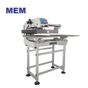 MEM TQ 4050 Dual Station 16x20 Inch Pneumatic Heat Press Sublimation Transfer Machine For T Shirt Logo Printing
