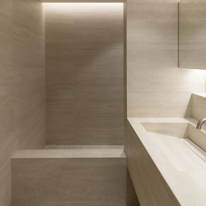 Mobile <span class=keywords><strong>da</strong></span> <span class=keywords><strong>Bagno</strong></span> Sospeso Personalizzabile in Pietra Sinterizzata con Lavabo Integrato Senza Giunzioni in Solid Surface - Product Image 6