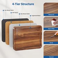 Table d'appoint en forme de C, hauteur réglable 360° °   Table basse rotative pour salon, chambre, cuisine, couleur noyer