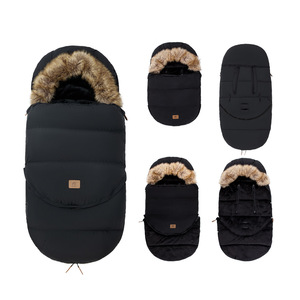 Sac de couchage pour <span class=keywords><strong>poussette</strong></span> Housbay, chaud pour l'hiver, avec couvre-pieds amovible, pliable, à capuche, matelassé, pour enfants de 0 à 3 ans - Product Image 4
