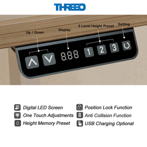 Single Motor Sit Stand <strong>Desk</strong> Electric <strong>Adjustable</strong> Height Standing <strong>Desk</strong> Height <strong>Adjustable</strong> Table Frame Home Office Table for Office - Product Image 5