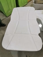 Machine de toilettage automatique pour chiens 2026 moderne 220V/110V avec massage par air et robinet inclus, garantie 5 ans, utilisation intérieure en salle de bain