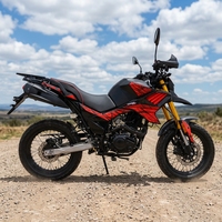 Nouvelle moto tout-terrain 250cc CDI avec roues mécaniques, idéale pour l'aventure, excellent rapport qualité-prix