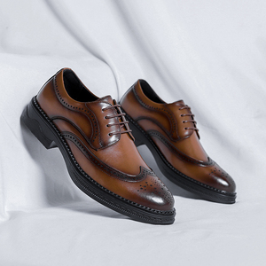 New Bullock Style Artificial Leather Man <strong>Shoes</strong> <strong>Sebago</strong> Docksiders Brown Men <strong>Shoes</strong> Pointed Leather Dress Italian <strong>Shoes</strong> - Product Image 1